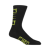 Giro Seasonal Merino Sock XL black/lime breakdown Unisex